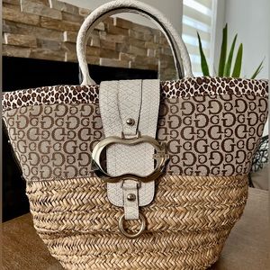 Guess Paddington Signature Jacquard Tote